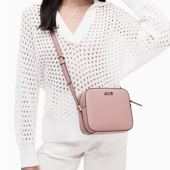 Kate Spade Newbury Lane Cammie Crossbody Bag Light Pink - Picture 1 of 14